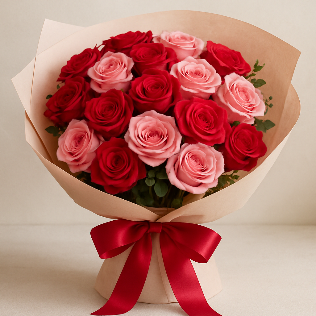 Anniversary rose bouquet